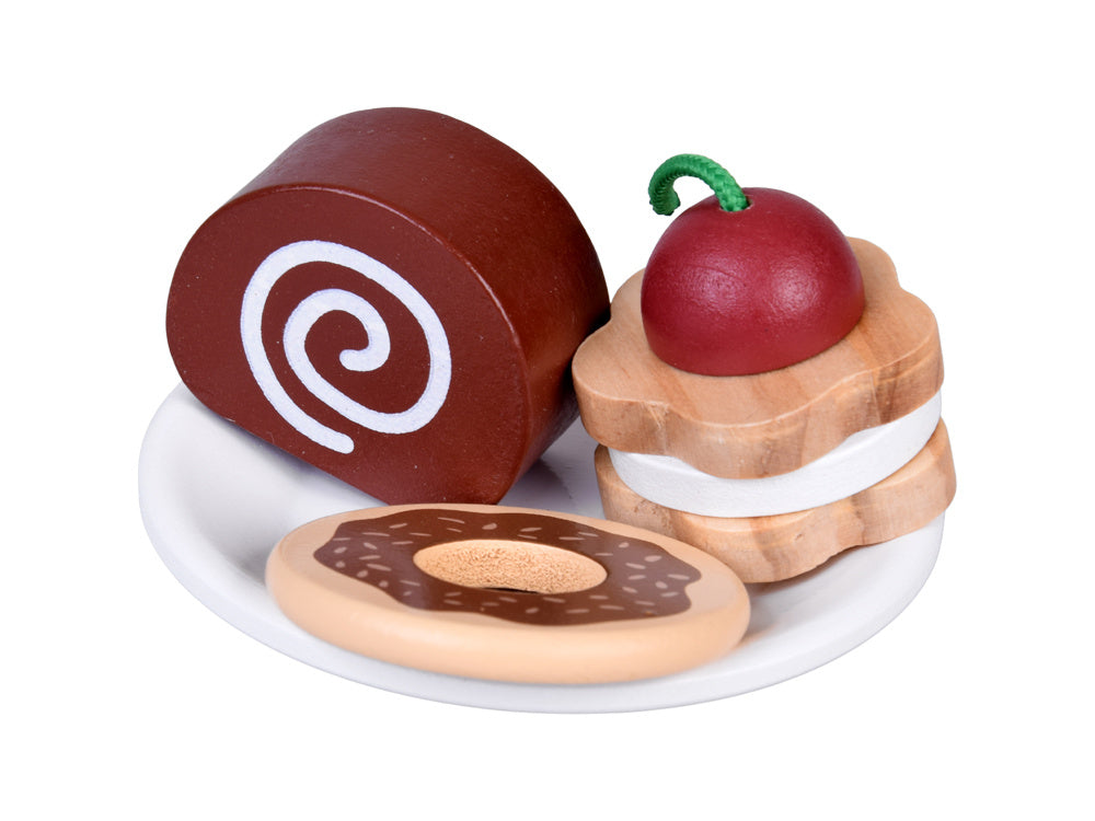 Medinis kavinės rinkinys vaikams su priedais