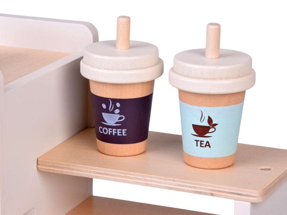 Medinis kavinės rinkinys vaikams su priedais