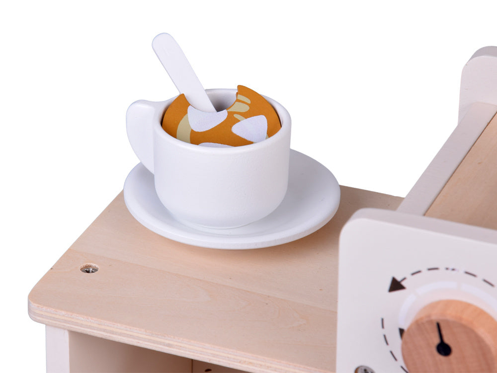 Medinis kavinės rinkinys vaikams su priedais