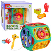 Interaktyvus daugiafunkcinis kubas vaikams 8in1
