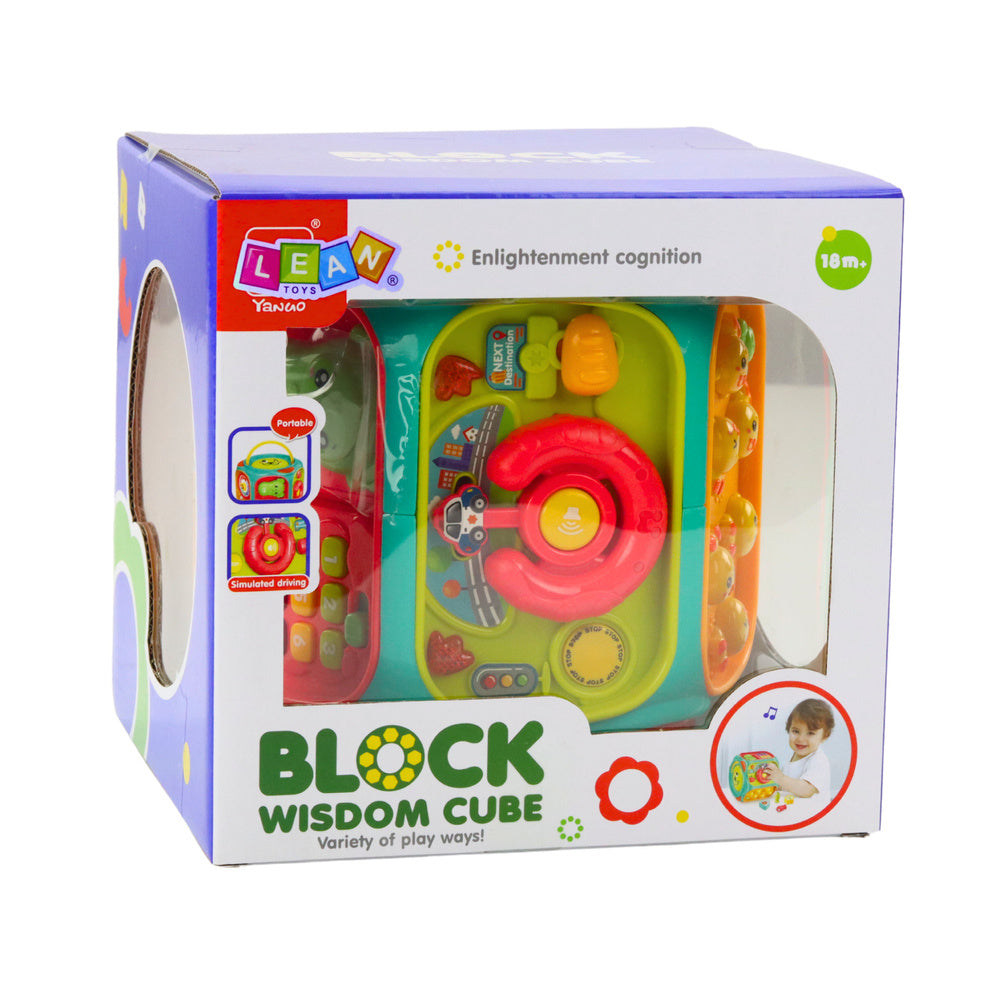 Interaktyvus daugiafunkcinis kubas vaikams 8in1