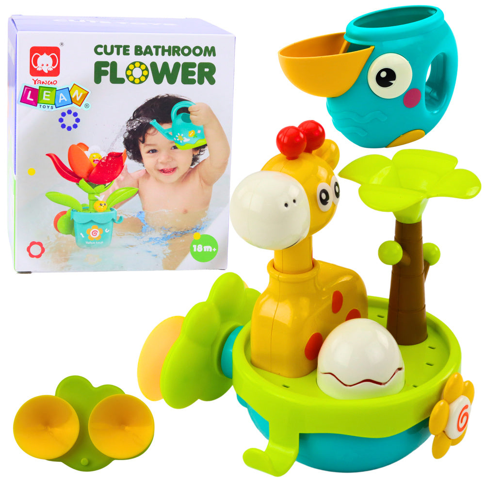 Interaktyvus vonios žaislas vaikams „Žirafa“