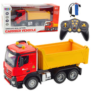 Nuotoliniu būdu valdomas statybinis savivartis vaikams