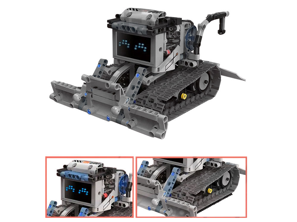 Statybinis konstruktorius „Robotas“ valdomas RC pultu 5in1