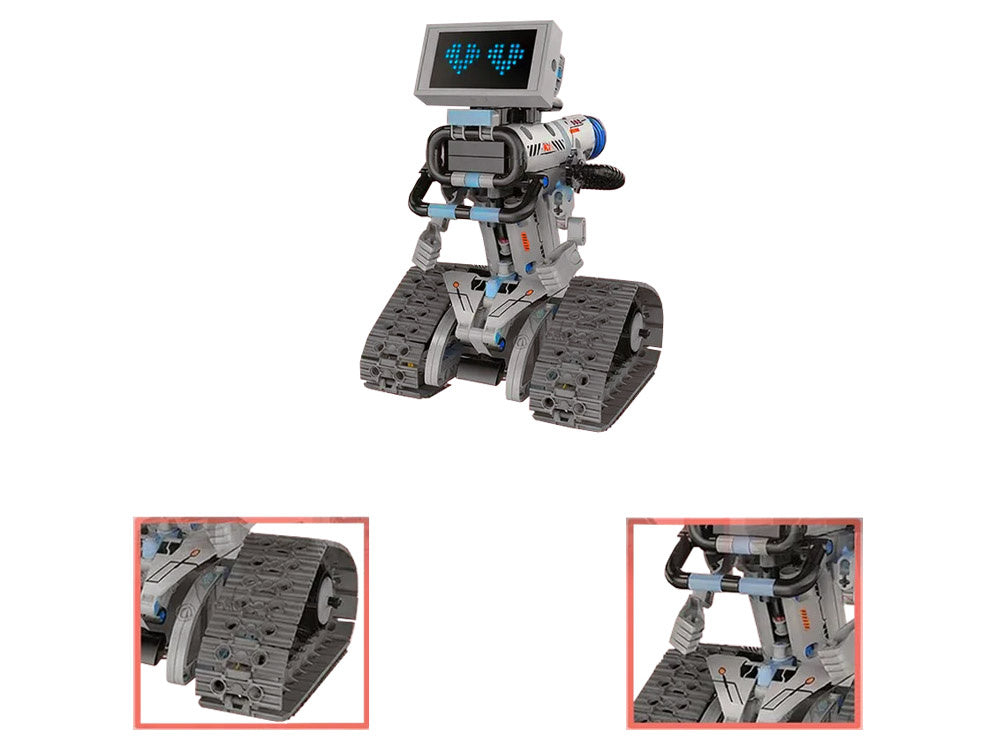 Statybinis konstruktorius „Robotas“ valdomas RC pultu 5in1