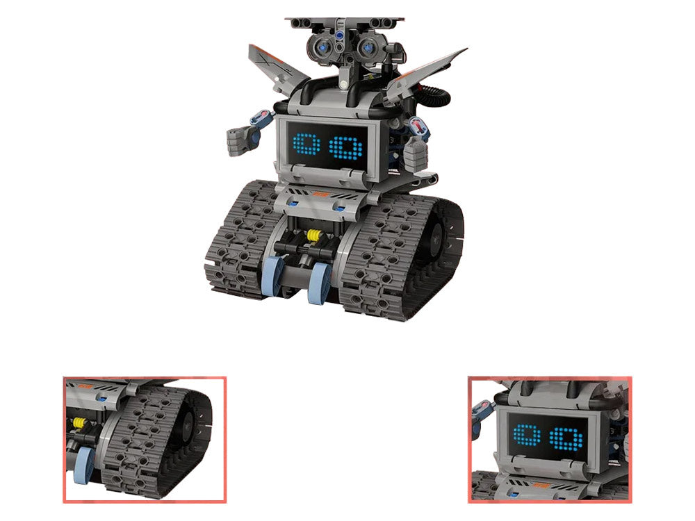 Statybinis konstruktorius „Robotas“ valdomas RC pultu 5in1