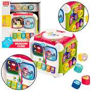 Didelis daugiafunkcinis kubas su rūšiuokliu