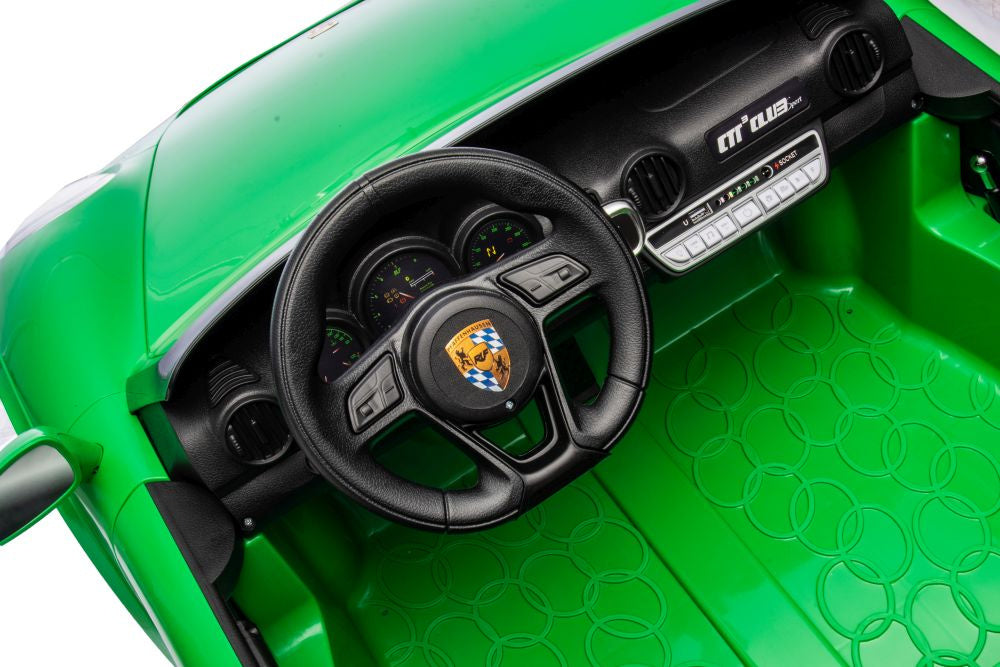 Dvivietis elektromobilis vaikams S322 4x4, žalias