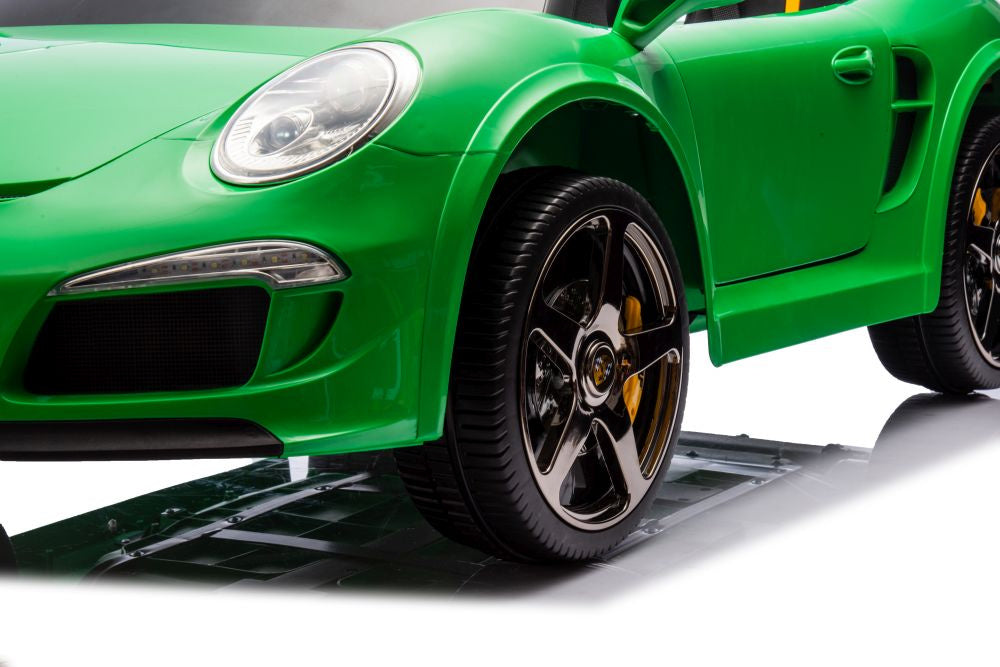 Dvivietis elektromobilis vaikams S322 4x4, žalias