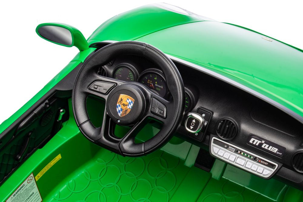 Dvivietis elektromobilis vaikams S322 4x4, žalias