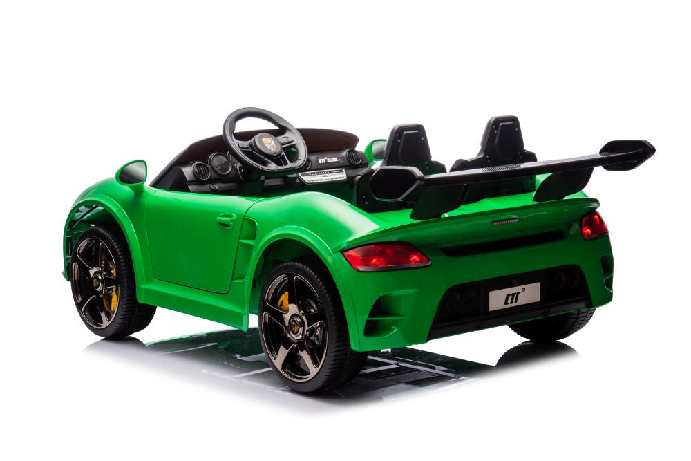 Dvivietis elektromobilis vaikams S322 4x4, žalias