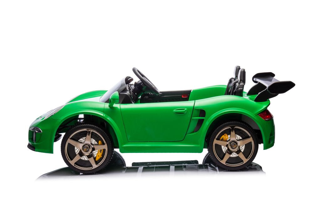 Dvivietis elektromobilis vaikams S322 4x4, žalias