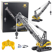 Nuotoliniu būdu valdomas statybinis vikšrinis kranas 1:14