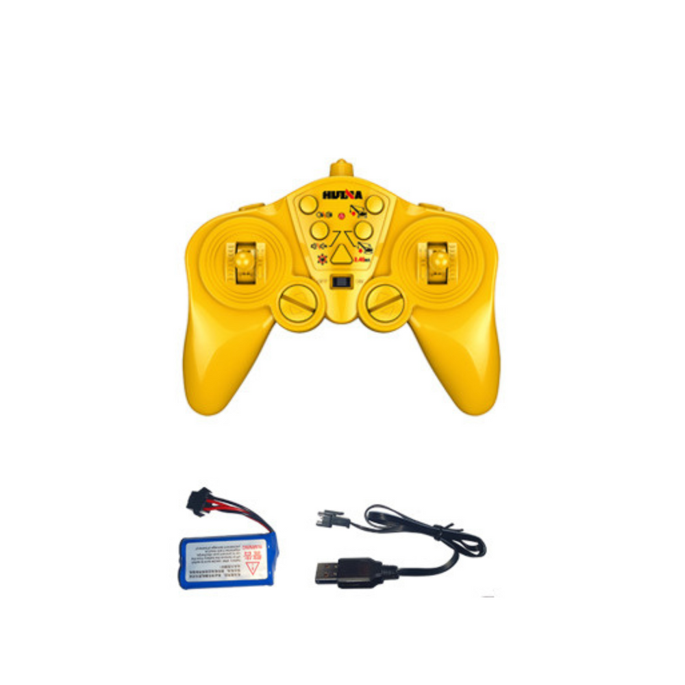 Nuotoliniu būdu valdomas statybinis vikšrinis kranas 1:14