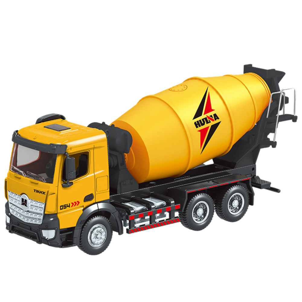 Žaislinė statybinė betono maišyklė 1:50, geltona