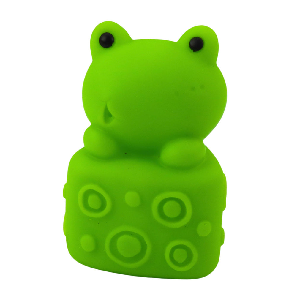 Sensorinių guminių žaislų rinkinys „Spalvingi gyvūnėliai“ 6 vnt.