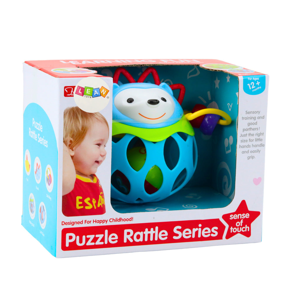 Sensorinis kamuoliukas barškutis “Ežiukas”