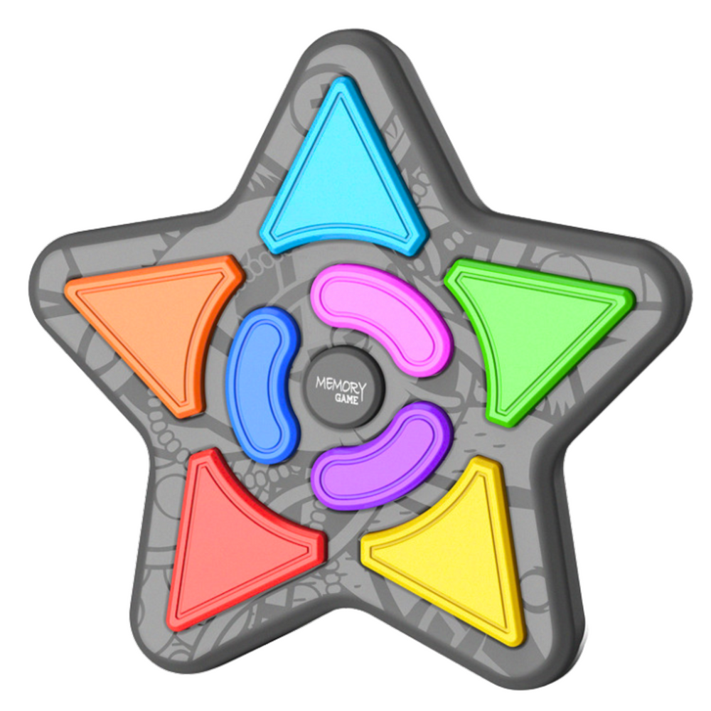 Elektroninis atminties žaidimas „Žvaigždė“ vaikams 4in1