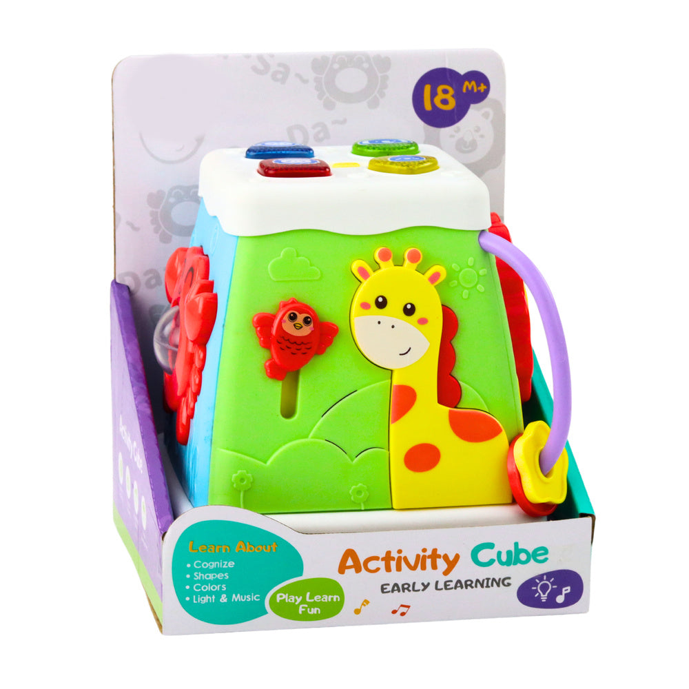 Daugiafunkcinis interaktyvusis kubas vaikams „Lights Sounds“