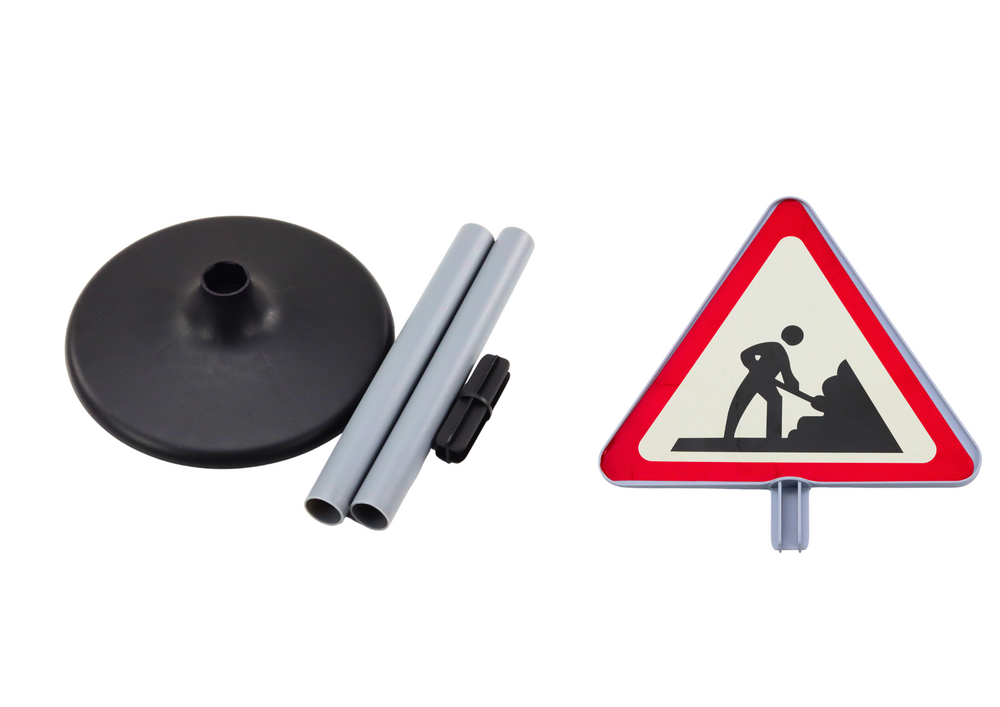 Didelis įspėjamasis kelio ženklas vaikams , 70 cm