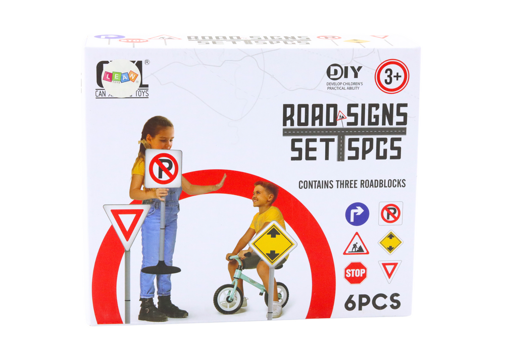 Didelis įspėjamasis kelio ženklas vaikams , 70 cm