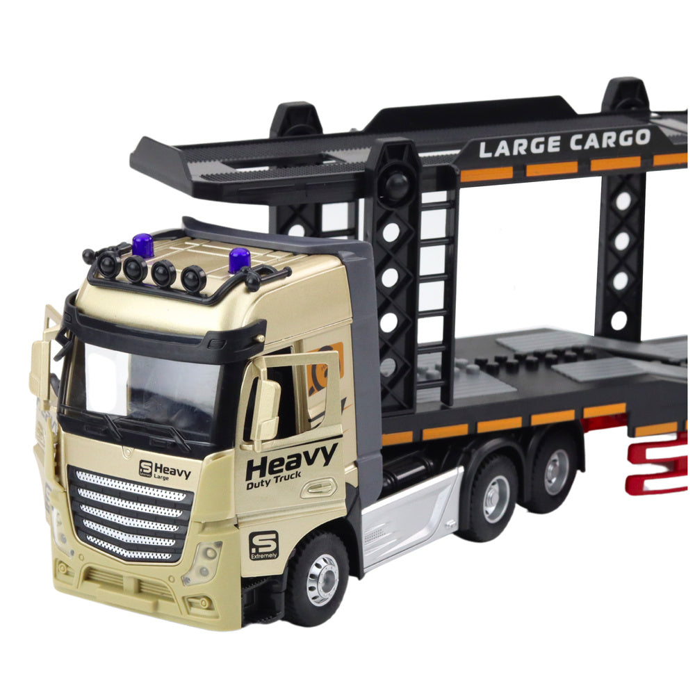 Nuotoliniu būdu valdomas sunkvežimis su priekaba „Lora Truck Lawn“ 1:24