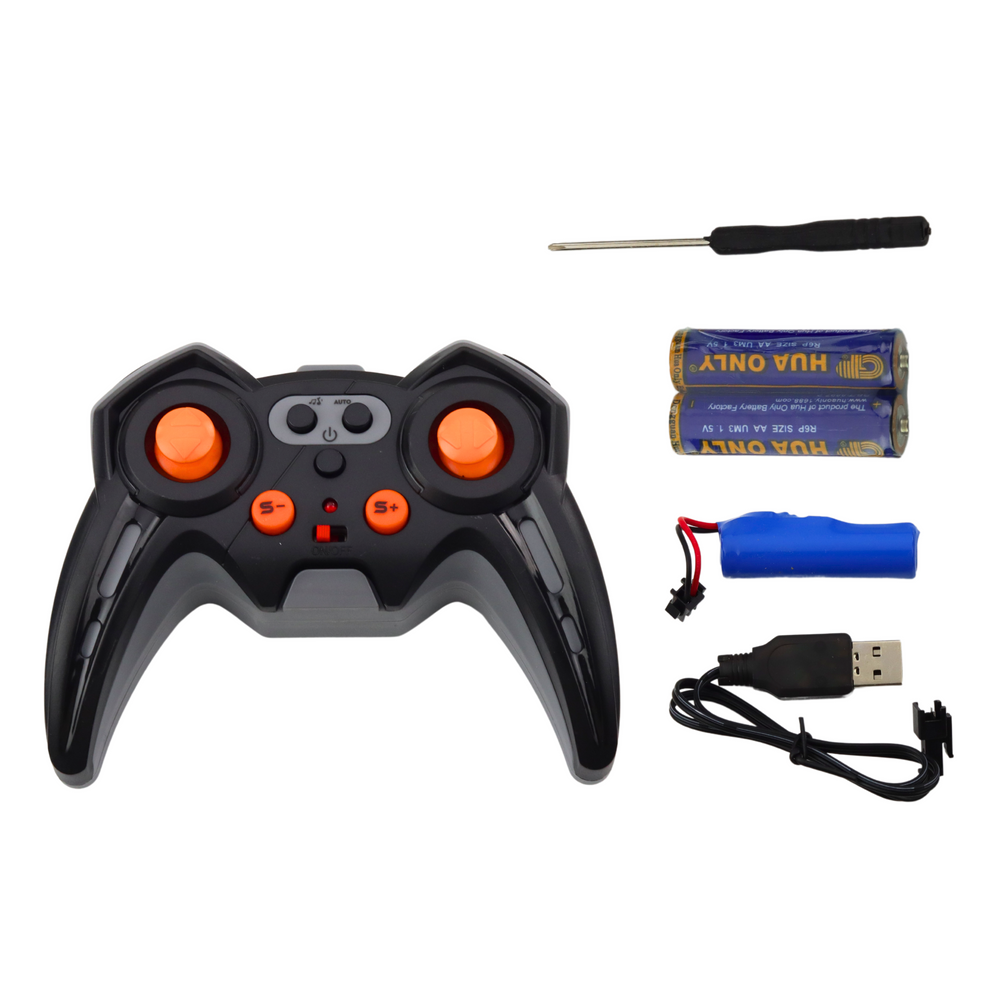 Nuotoliniu būdu valdomas sunkvežimis su priekaba „Lora Truck Lawn“ 1:24