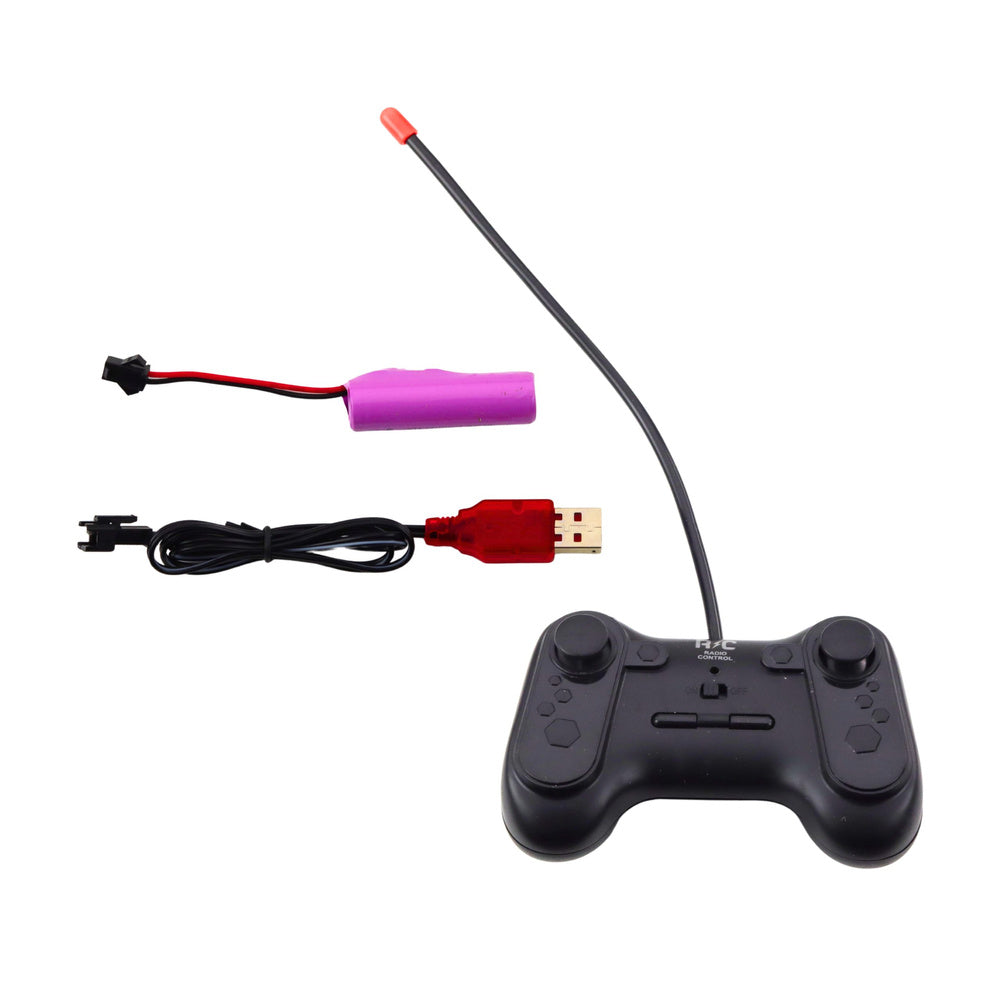 Nuotoliniu būdu valdomas drift policijos automobilis su LED žibintais 1:22