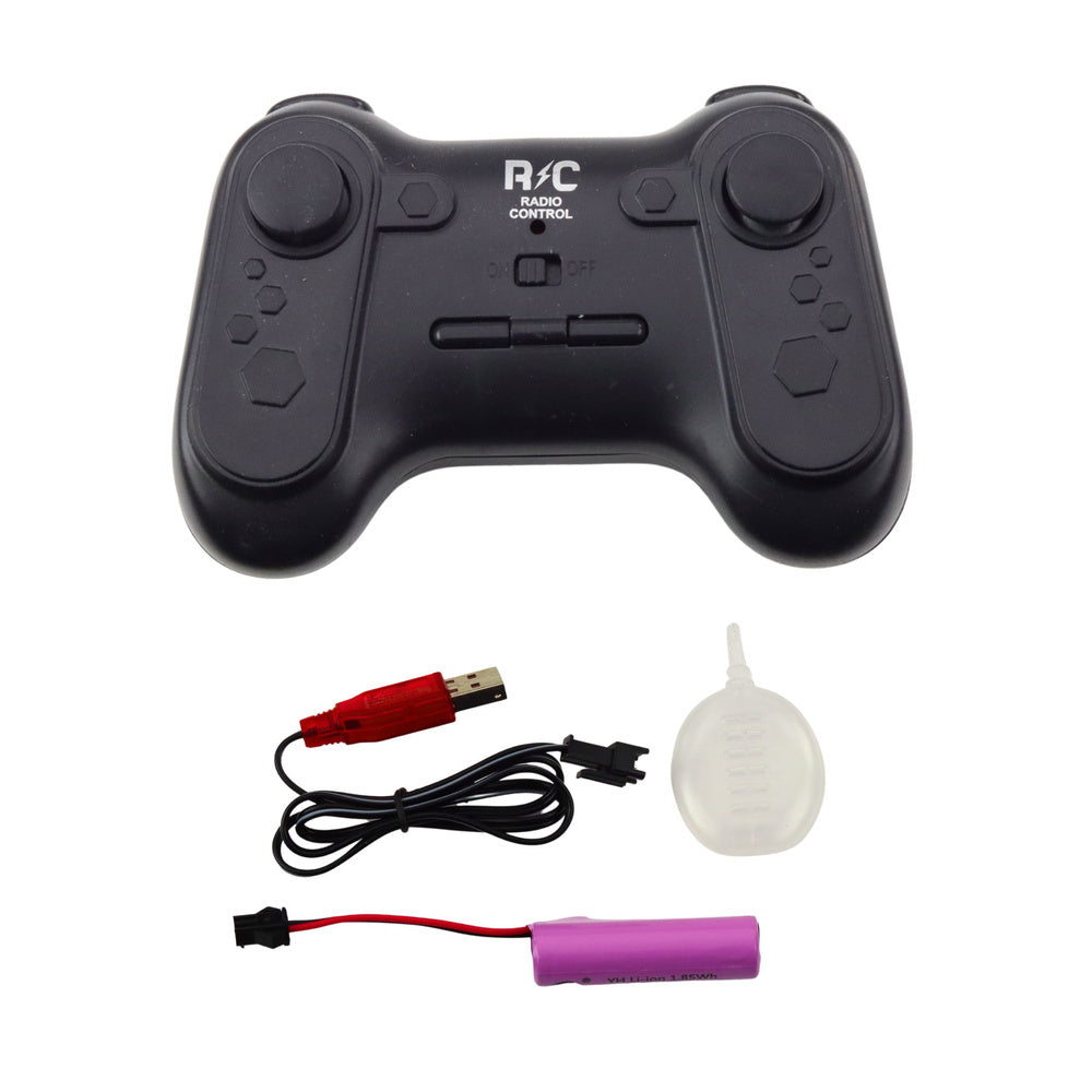 Nuotoliniu būdu valdomas sportinis automobilis su žibintais ir dūmų efektu 1:22, mėlynas