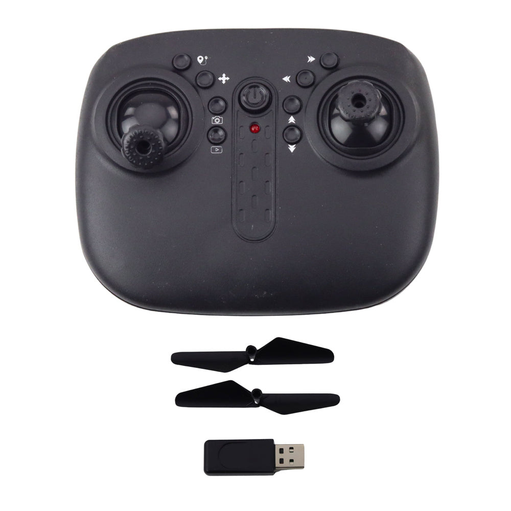 Nuotoliniu būdu valdomas šešių ašių dronas Falcon su LED žibintais, mėlynas