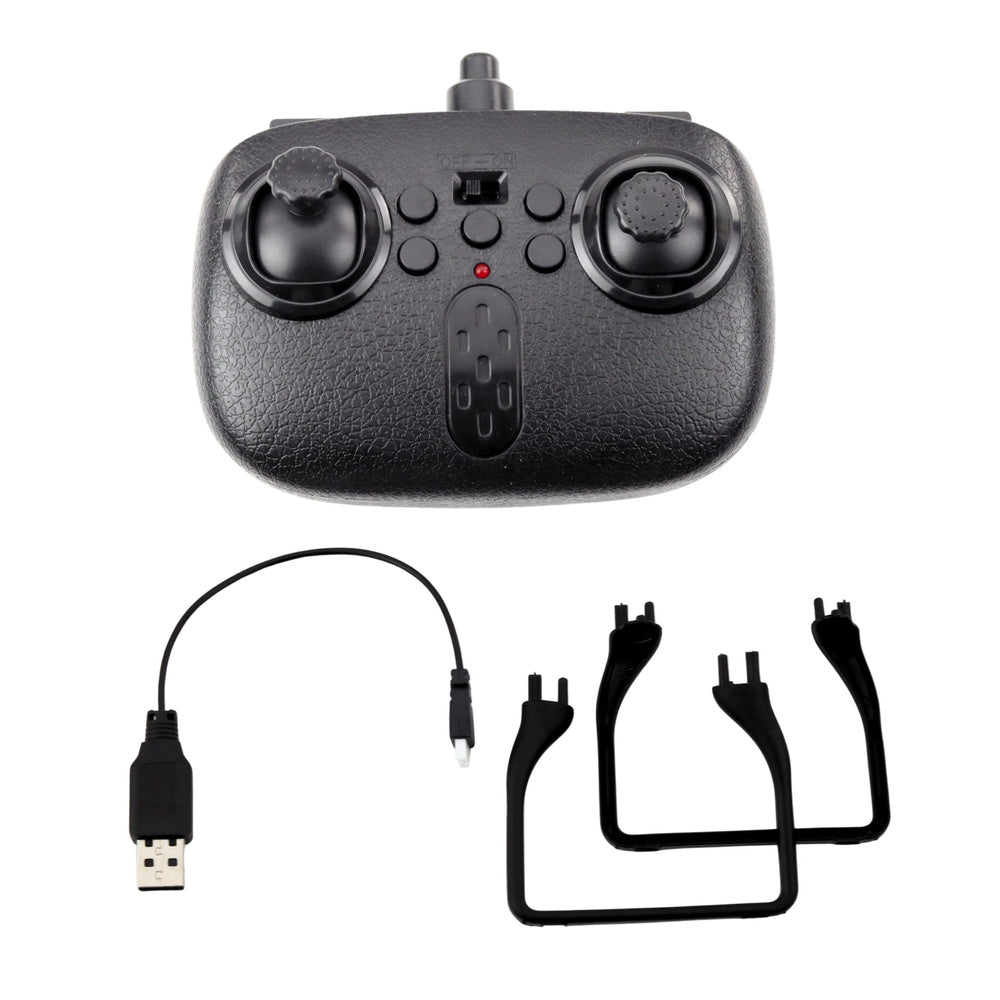 Nuotoliniu būdu valdomas Y-35 dronas, juodas