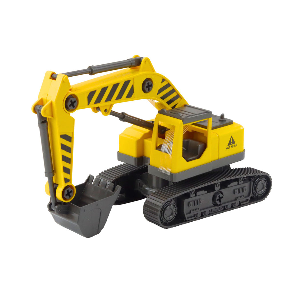 Vilkiko ir vikšrinio ekskavatoriaus rinkinys su garso ir šviesos efektais