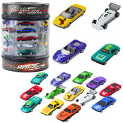 Klasikinių sportinių automobilių rinkinys vaikams 25 vnt.