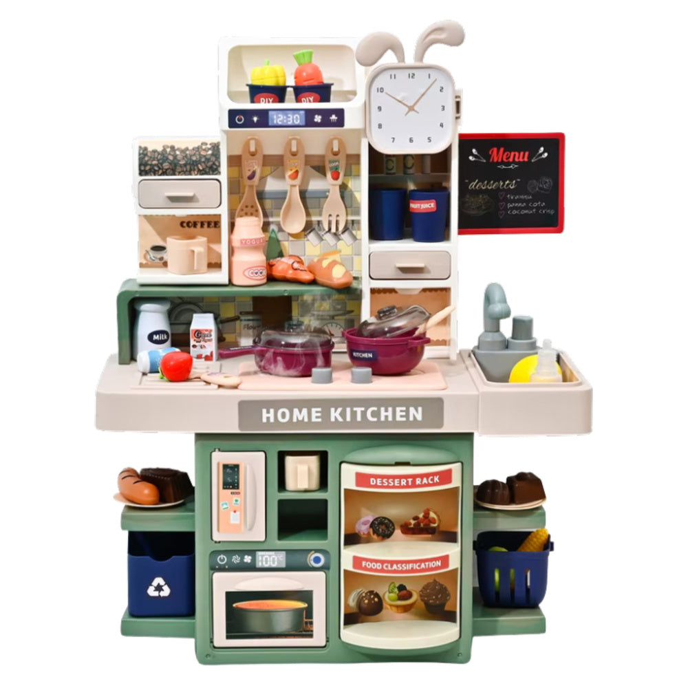 Vaikiška interaktyvi virtuvėlė su priedais “Gream kitchen” 33 vnt.