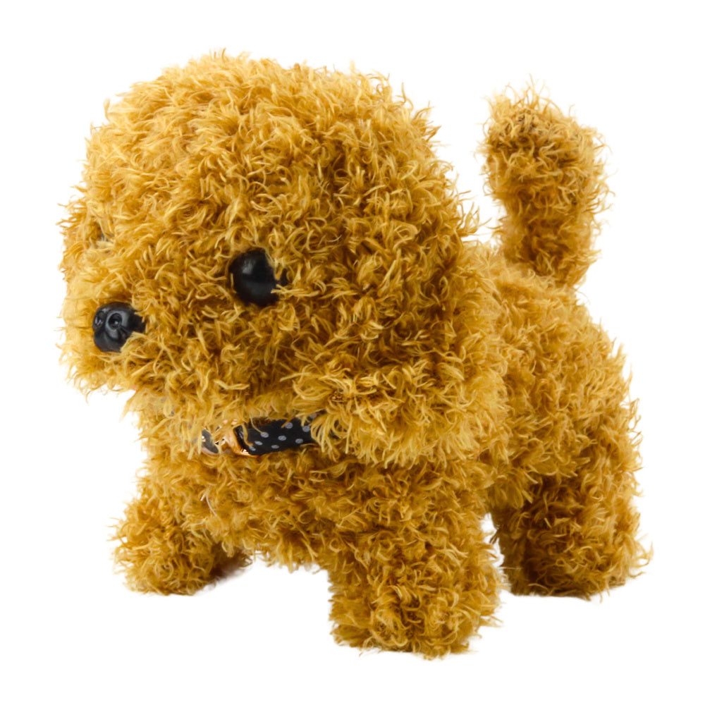 Interaktyvus pliušinis pudelis su rankine ir priedai