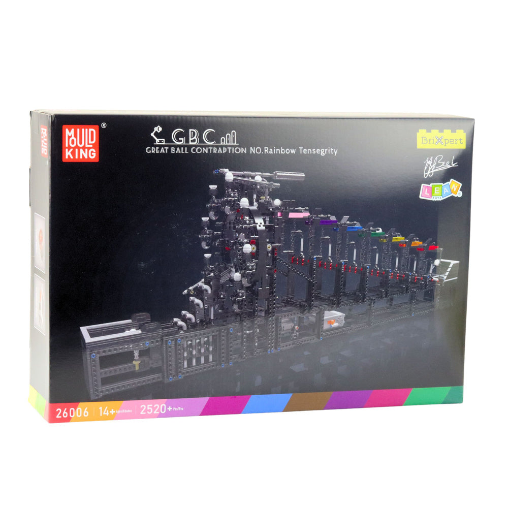 Statybinis konstruktorius vaikams „Ball Track“ su elektros varikliu 2520 el.