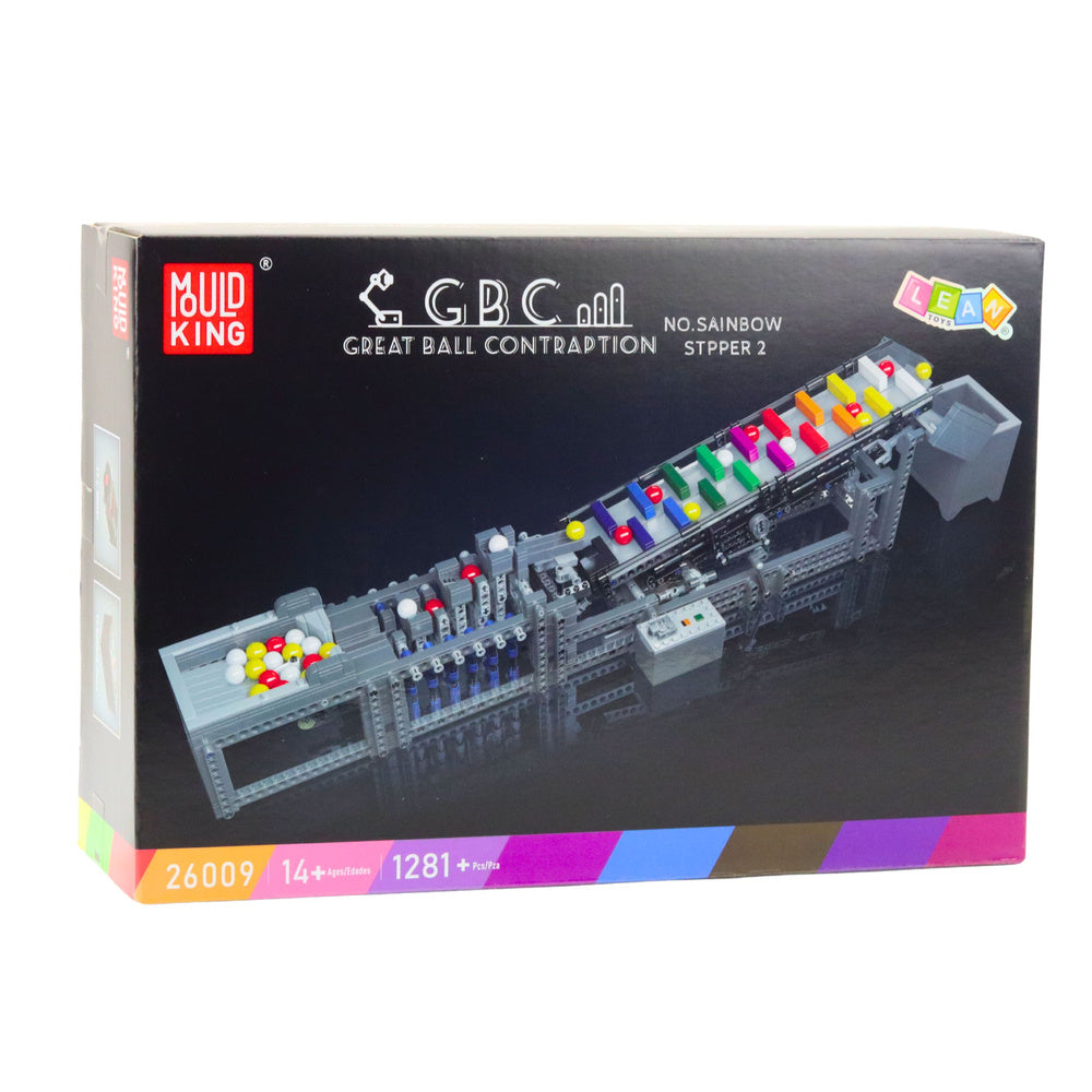 Statybinis konstruktorius vaikams „Ball Track“ su elektros varikliu, 1281 el.