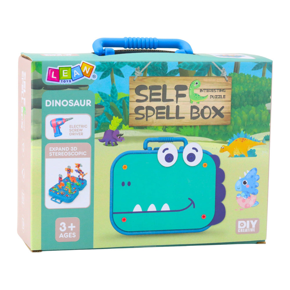 Konstruktoriaus rinkinys lagamine su elektriniu atsuktuvu 228 vnt.