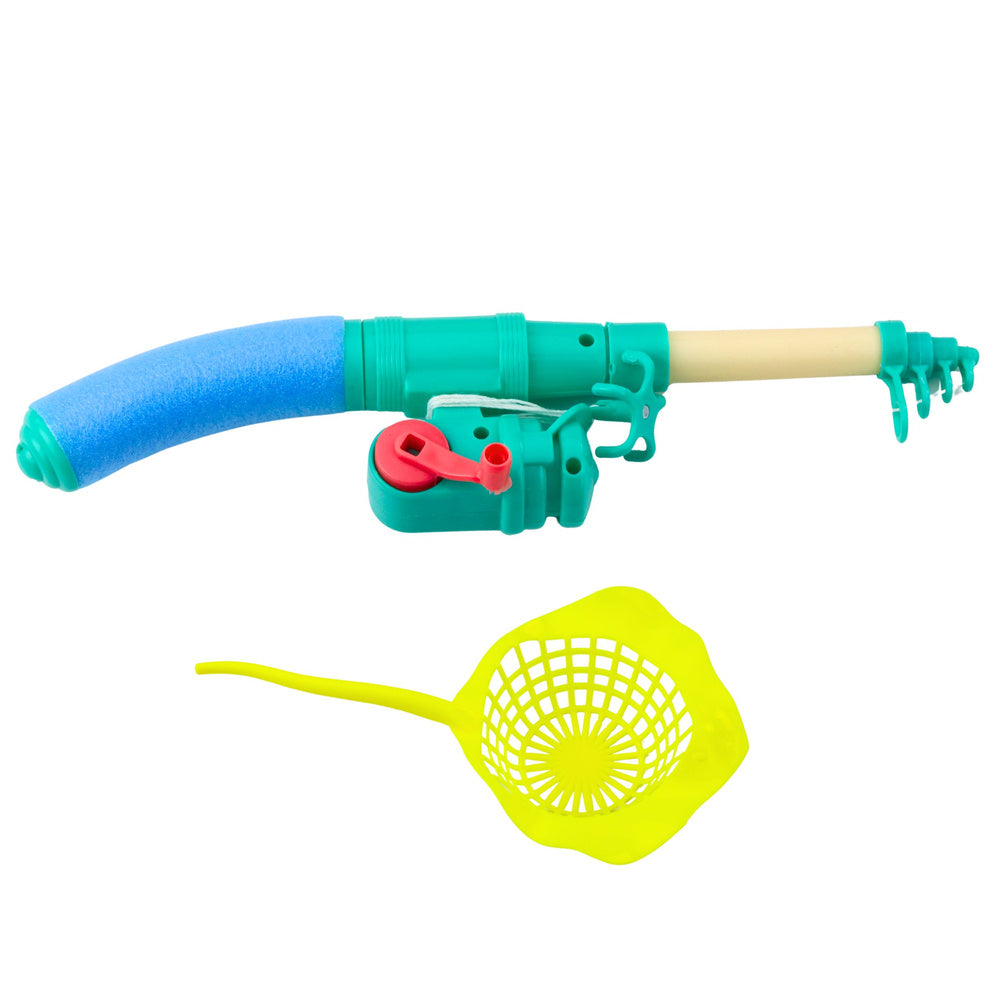 Krabo formos žvejybos stalo rinkinys vaikams, mėlynas