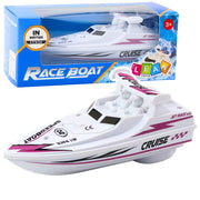 Plūduriuojanti motorinė valtis vaikams