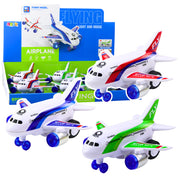 Keleivinis lėktuvas vaikams su garso ir šviesos efektais