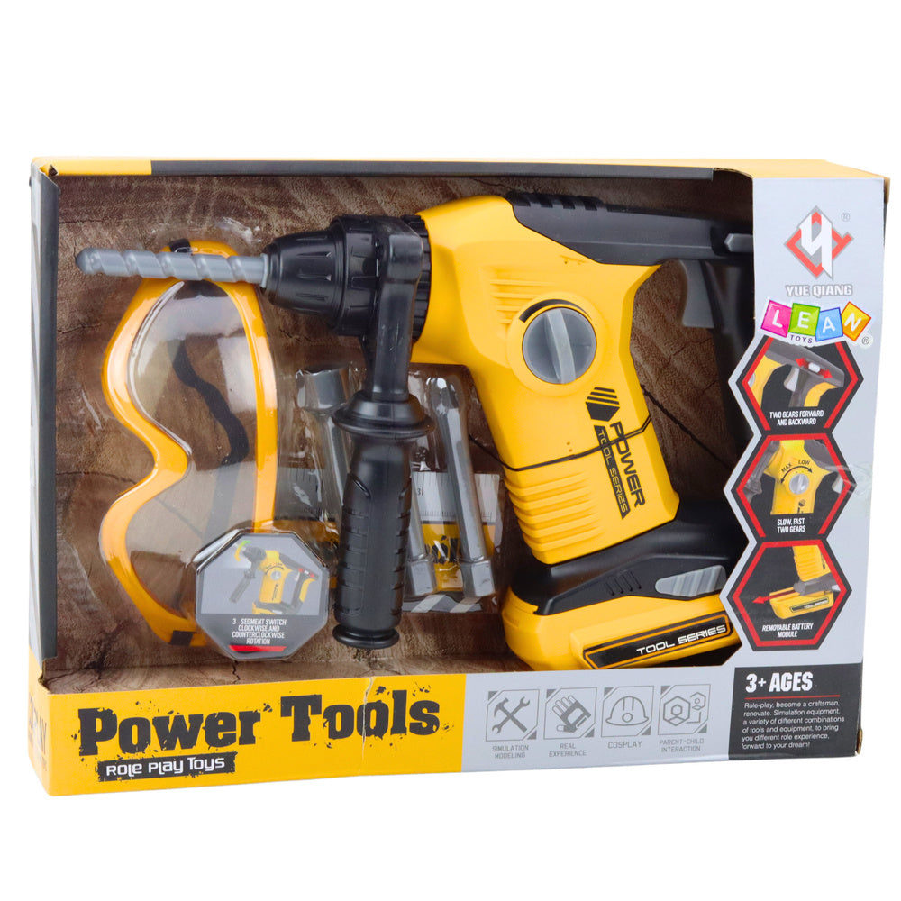 Vaikiškas interaktyvus grąžtas su 4 keičiamais antgaliais