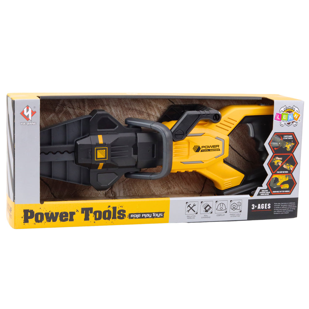 Elektrinės pneumatinės žirklės vaikams, geltonos