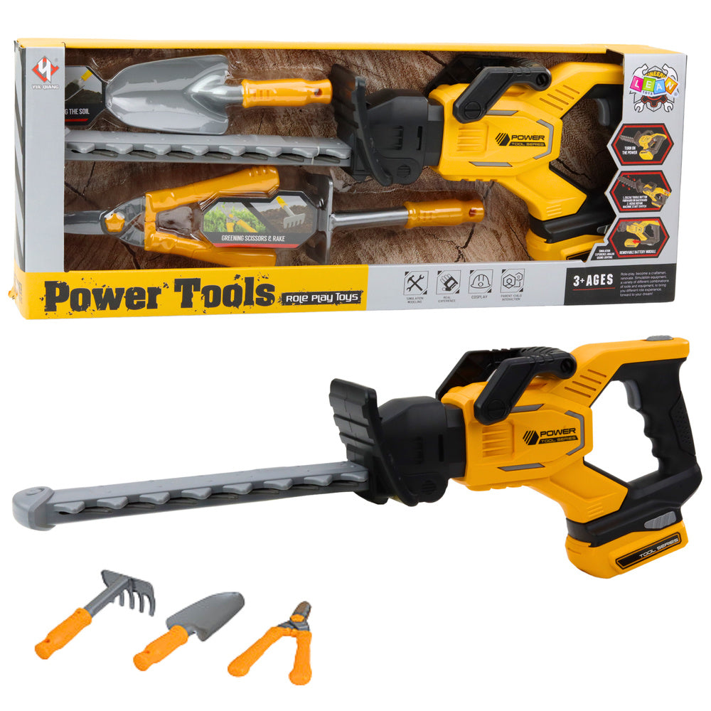 Žaislinės elektrinės genėjimo žirklės su priedais