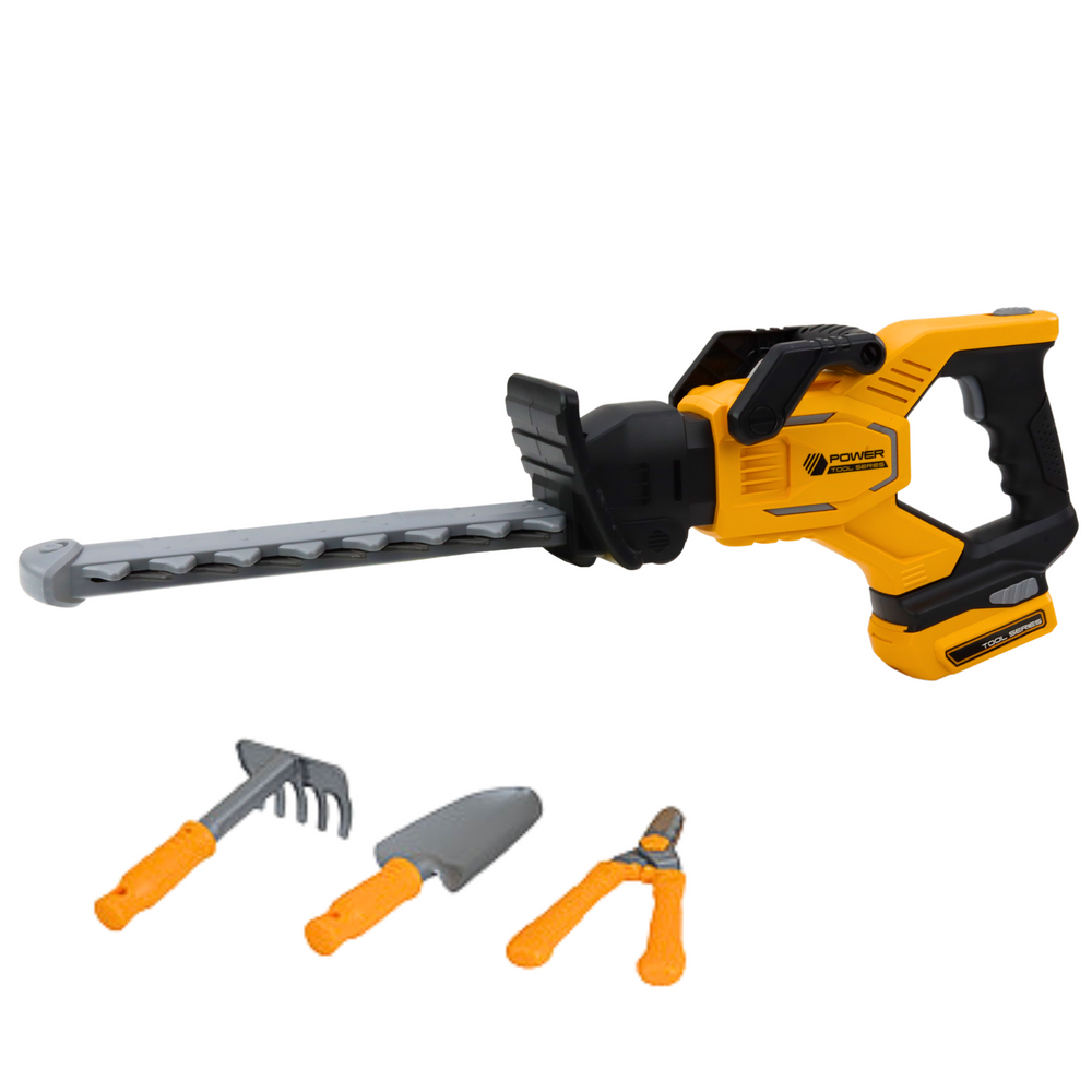 Žaislinės elektrinės genėjimo žirklės su priedais