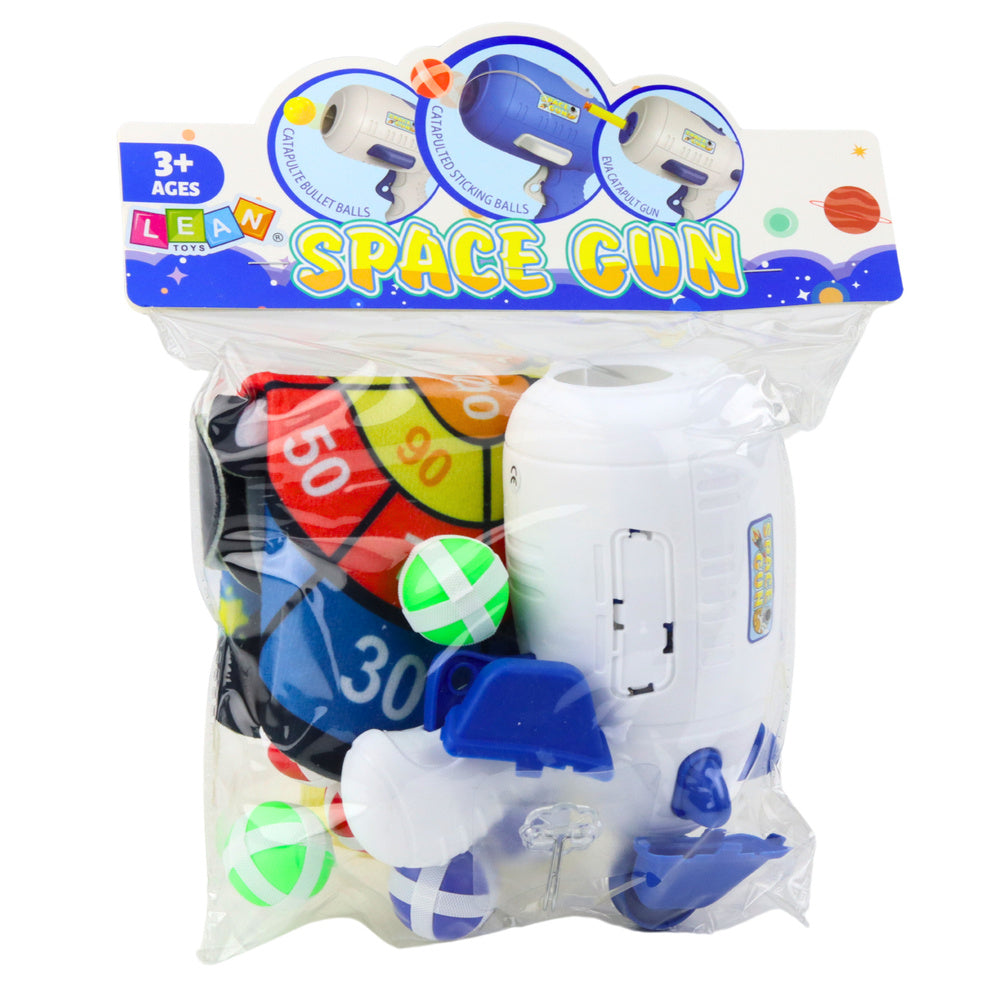 Taiklumo žaidimas su kamuoliukais ir pistoletu vaikams