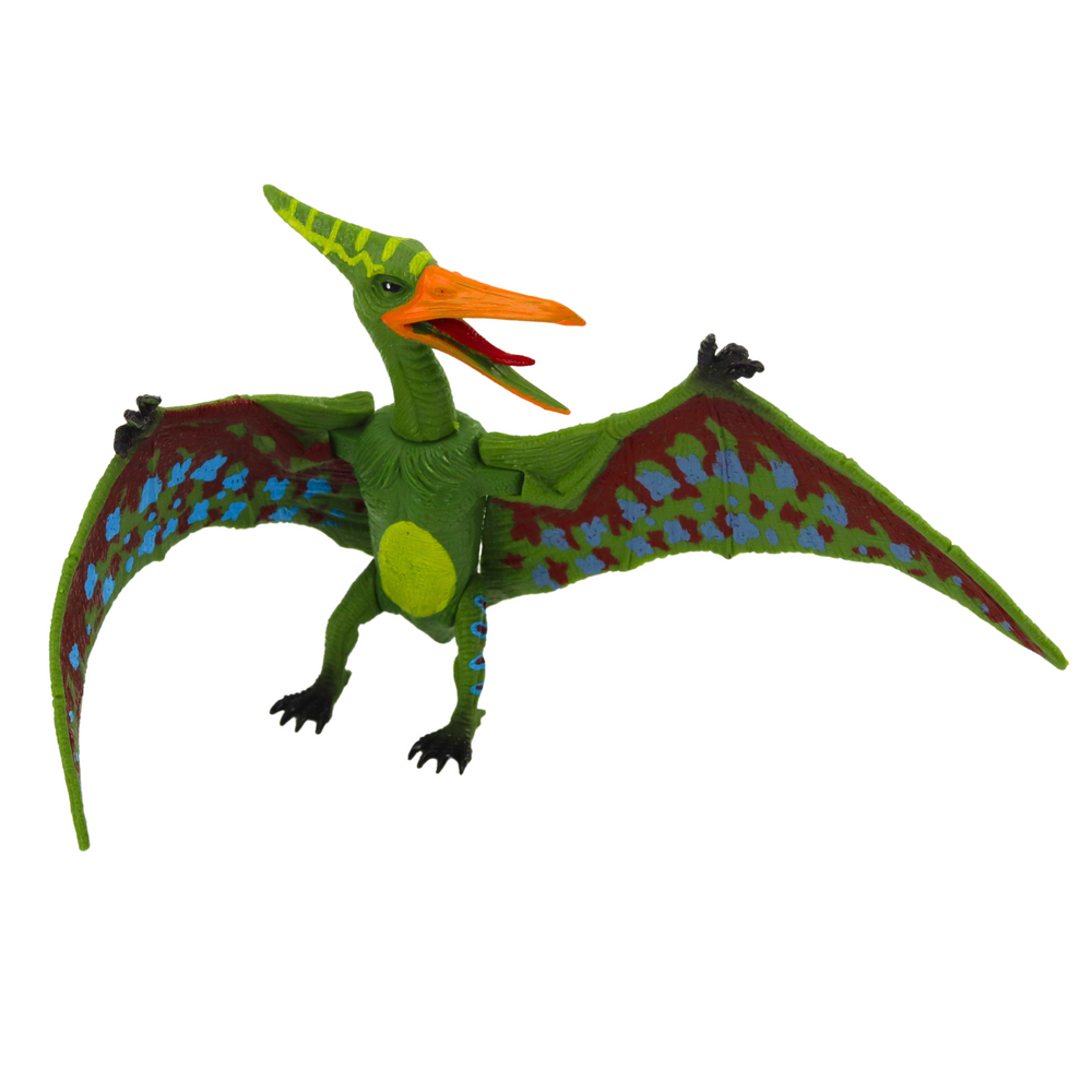 Dinozaurų figūrėlių rinkinys su judančiais elementais 4 vnt.