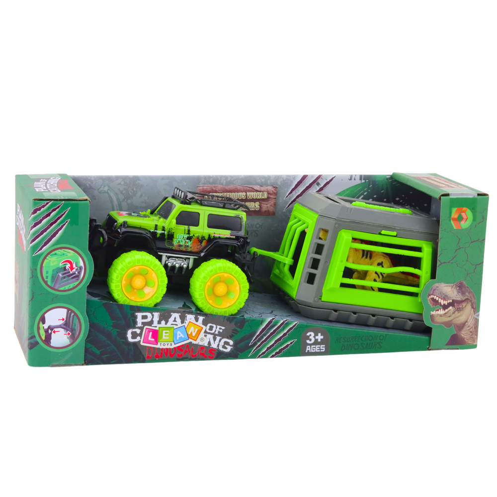 Visureigio rinkinys su narvu ir dinozauro figūrėle