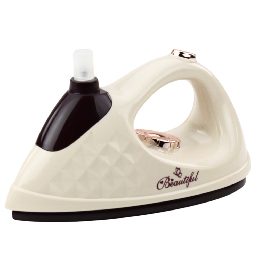 Žaislinis lygintuvas su garsu, šviesa ir purkštuvu