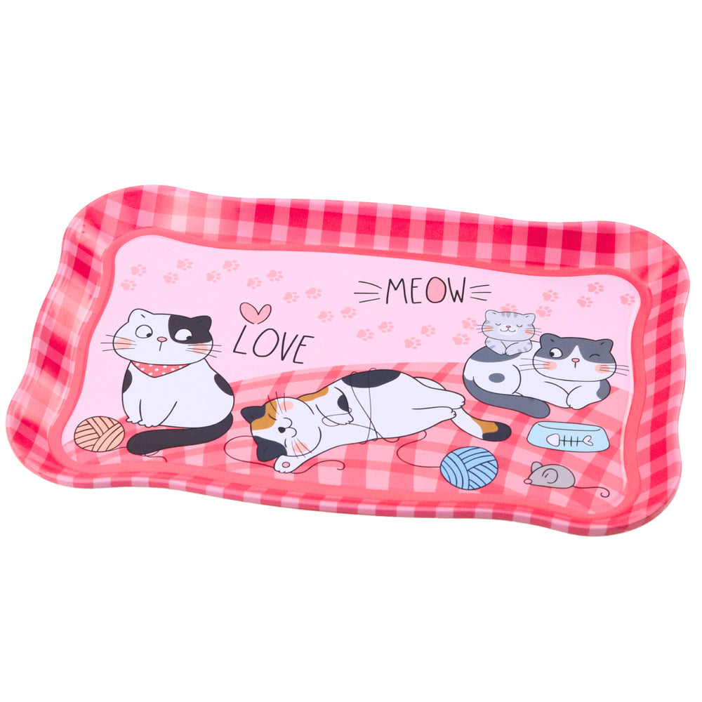 Metalinis arbatos ir kavos rinkinys vaikams “Katės” 15 dalių